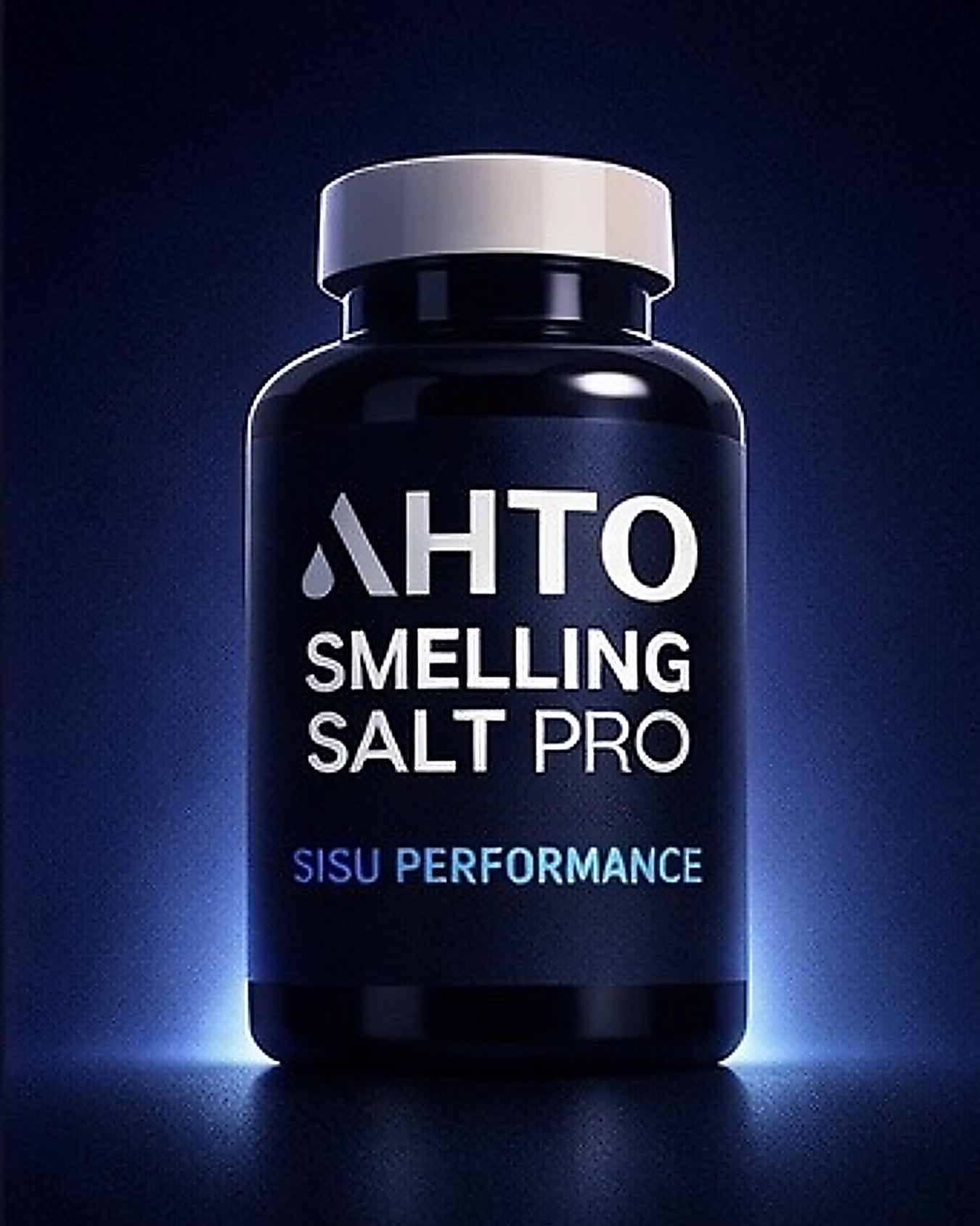 AHTO Smelling Salt PRO Sisu Performance | Strong Ammonia Inhalant for Gym, Powerlifting & Strength Training — Long Lasting Formula