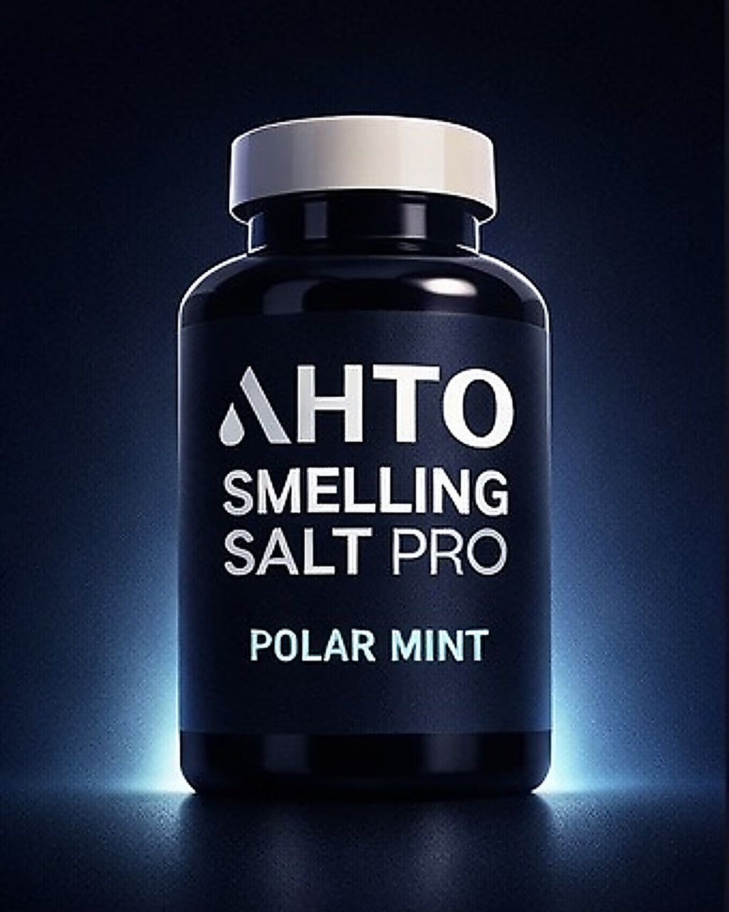 AHTO Smelling Salt PRO Polar Mint | Strong Mint Ammonia Inhalant for Gym & Powerlifting — Long Lasting Cooling Smelling Salts