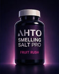 AHTO Smelling Salt PRO Fruit Rush | Strong Scented Ammonia Inhalant for Gym & Powerlifting — Long Lasting Fruity Smelling Salts